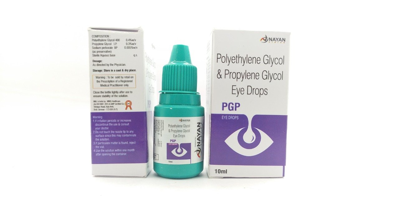 Polyethylene Glycol 0.4% Propylene Glycol 0.3%  Eye Drops