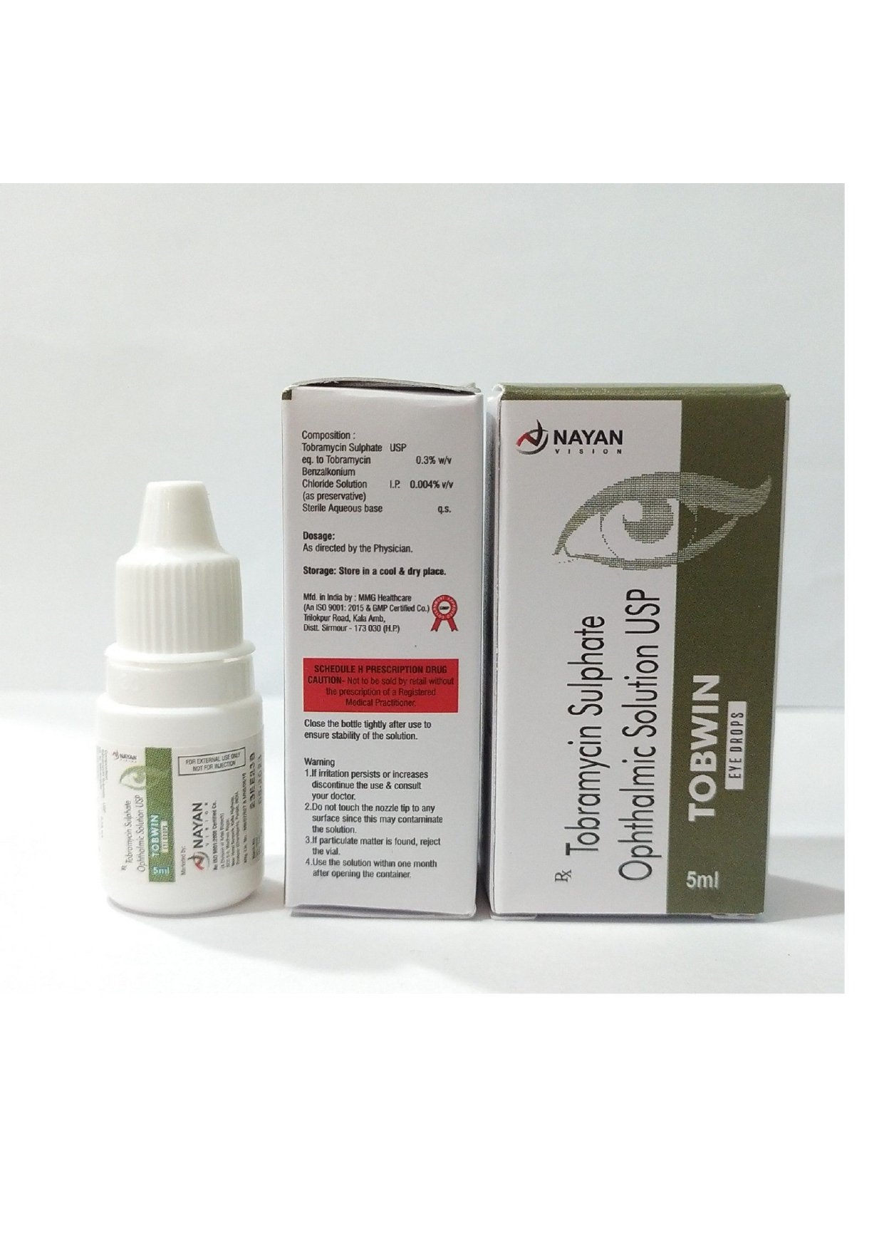 Tobwin - Tobramycin 0.3% Eye Drops