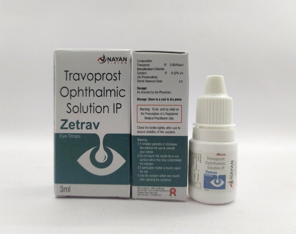 Travoprost Ophthalmic Solution IP/ ZETRAV