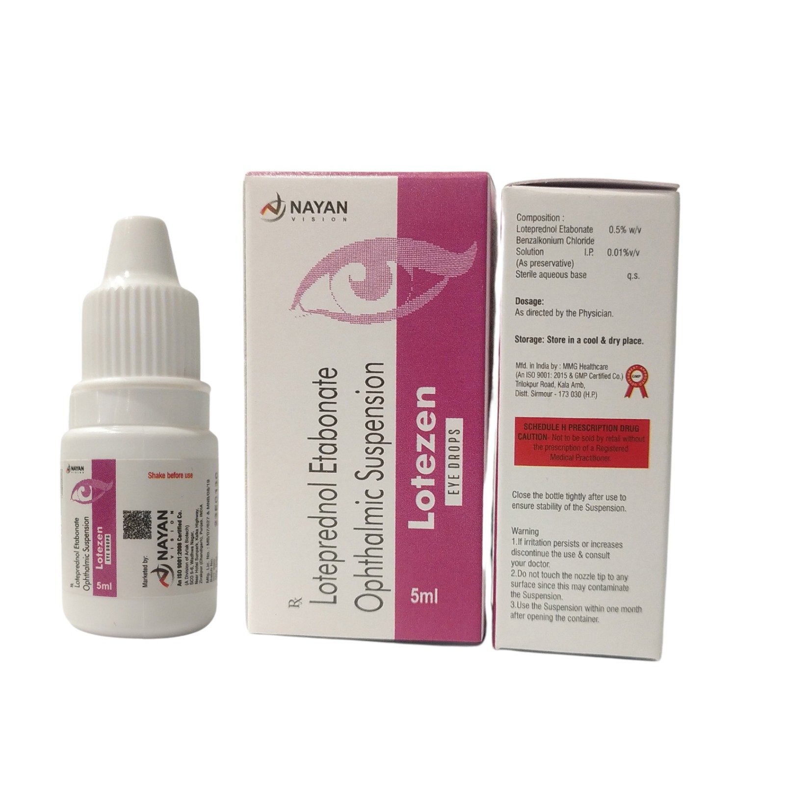 LOTEPREDNOL ETABONATE OPHTHALMIC SUSPENSION 0.2% W/V EYE DROPS