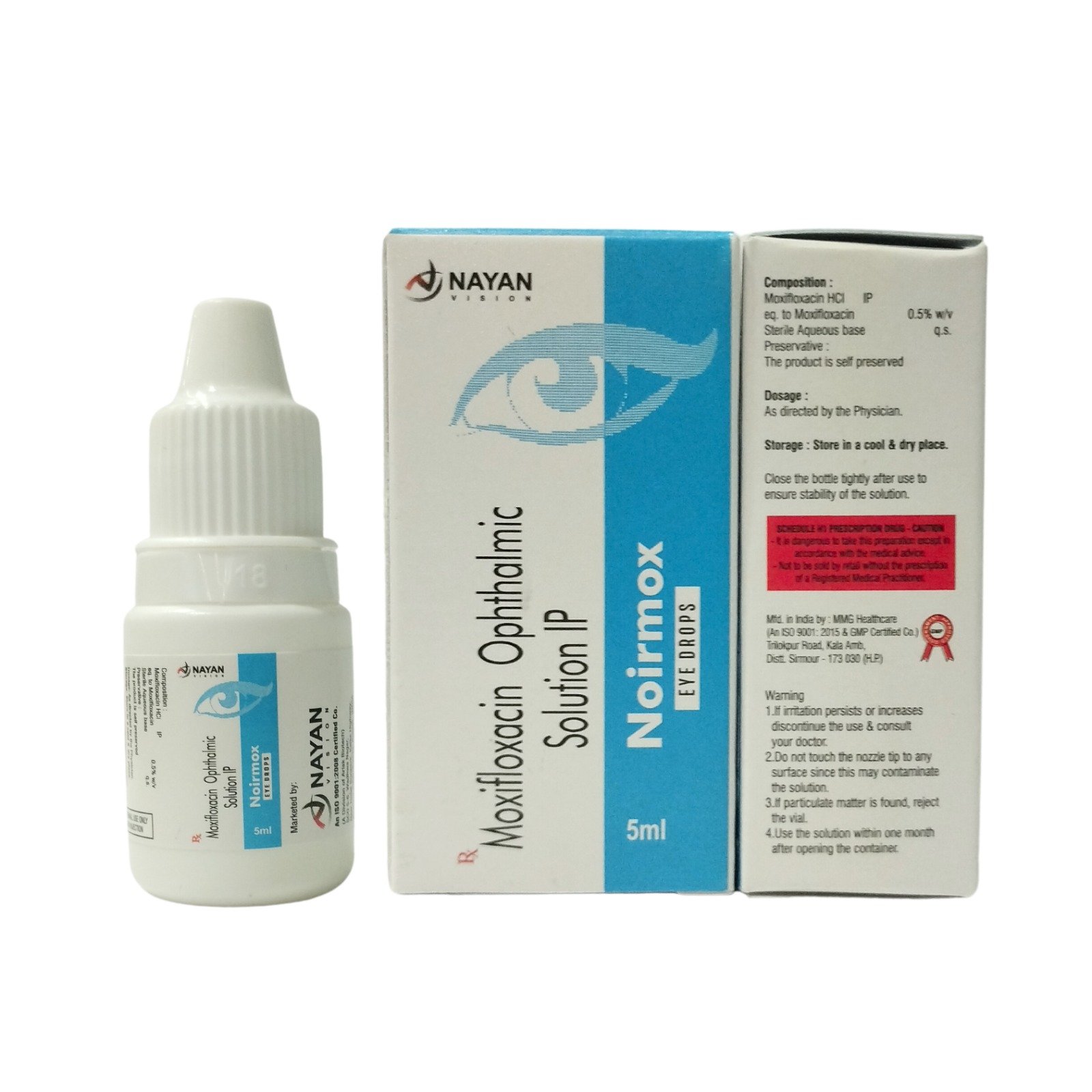 MOXIFLOXACIN OINT 0.5% W/W EYE DROPS