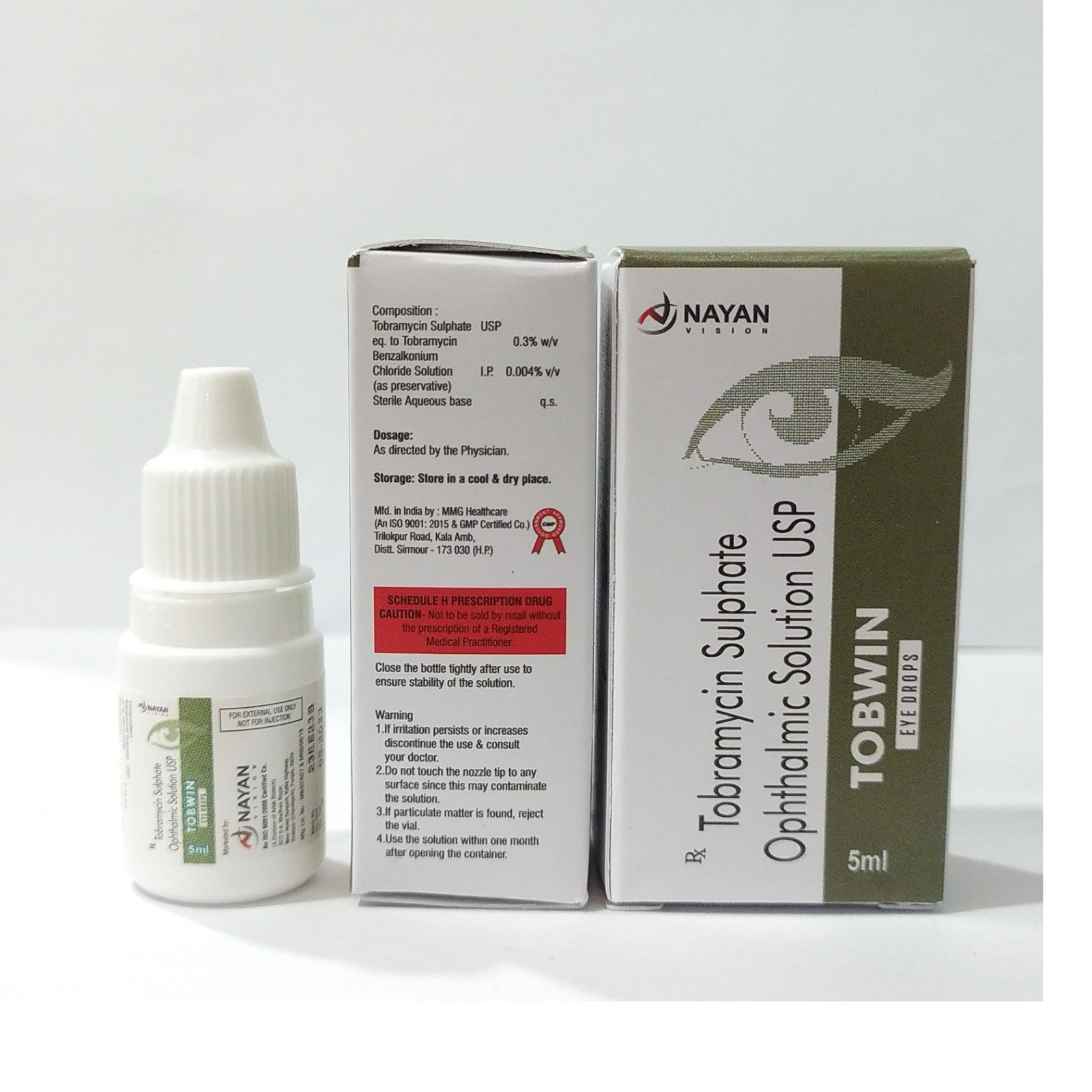 Tobwin - Tobramycin 0.3% Eye Drops