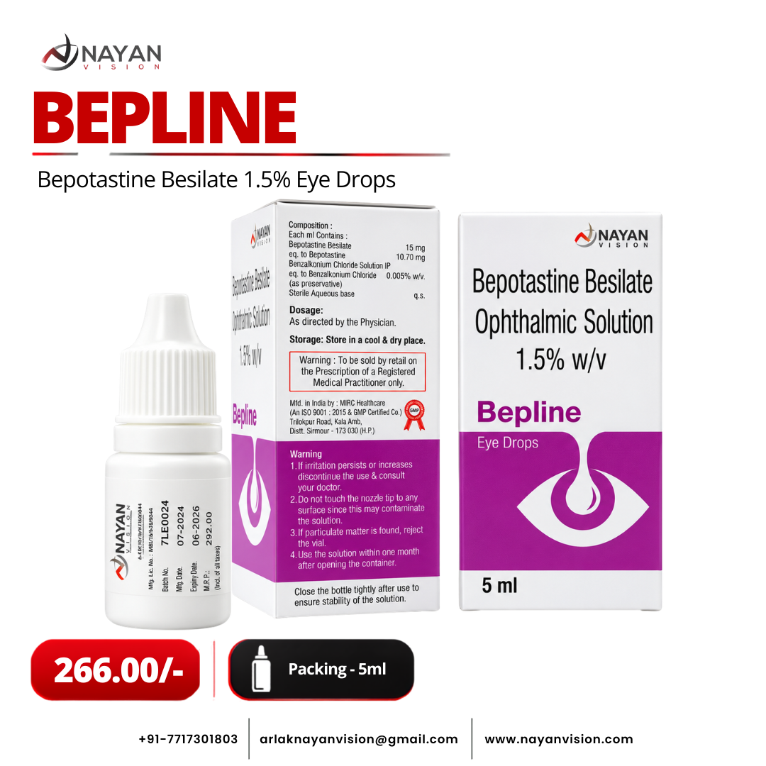 Bepline Eye Drops | Bepotastine Besilate 1.5%