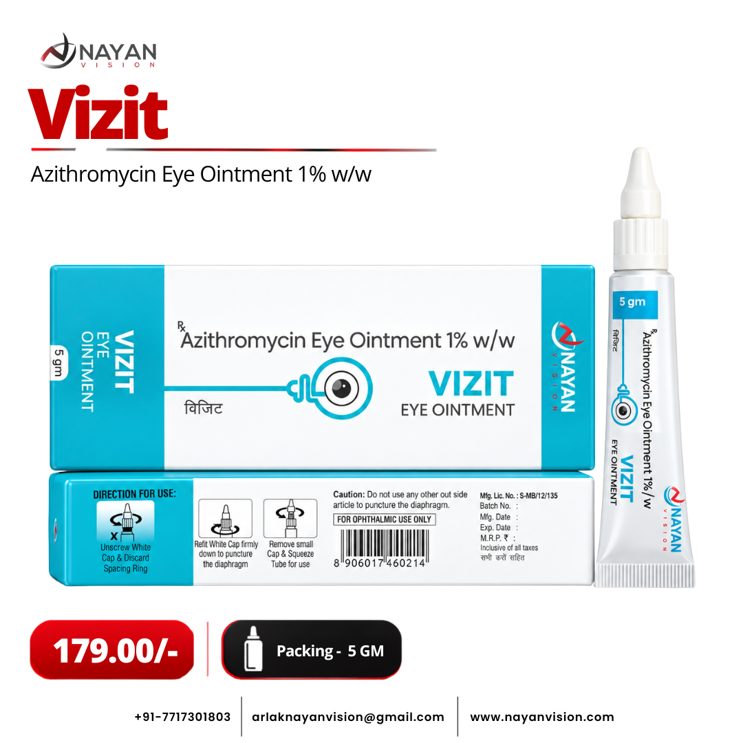 Vizit Eye Ointment | Acyclovir Ophthalmic Ointment